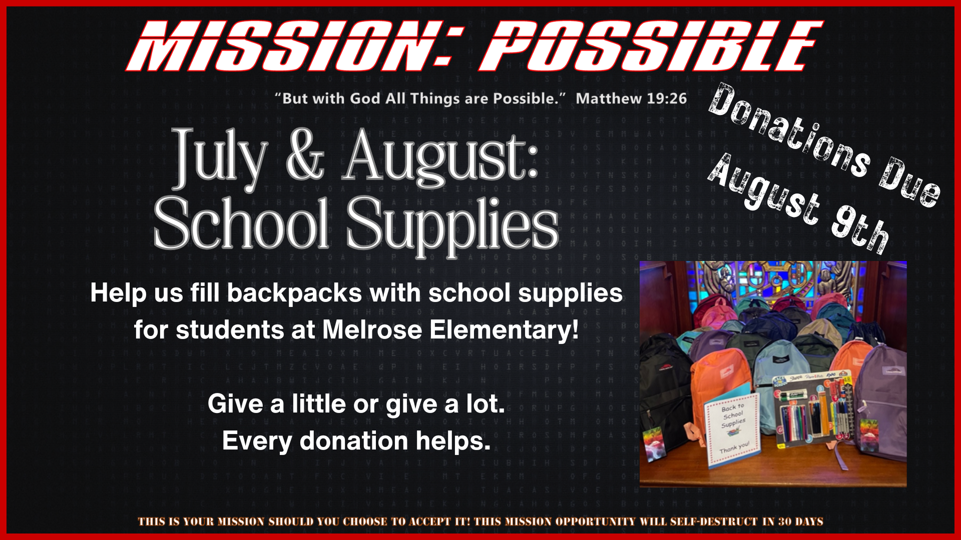 MP Update Aug 2026 School