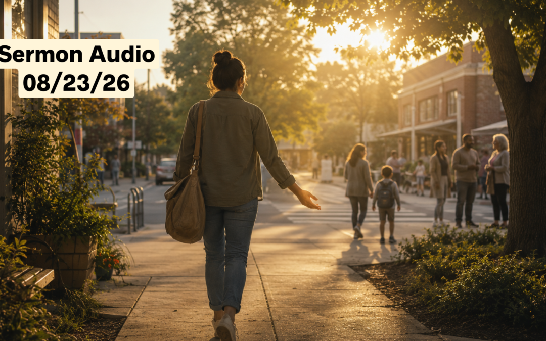 August 23, 2026 Sermon Audio